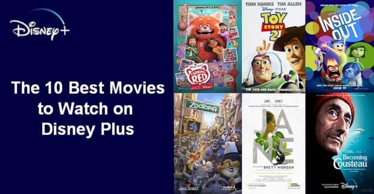 the 10 best videos on disney plus