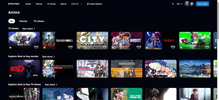 Prime Video Anime