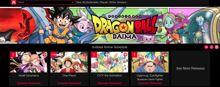 free anime websites dubbed animeheaven