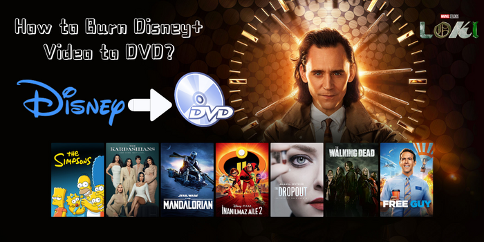 burn Disney Plus video to DVD