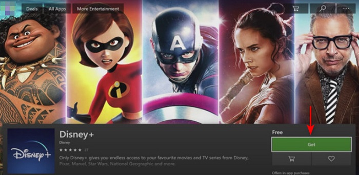 download disney plus on xbox