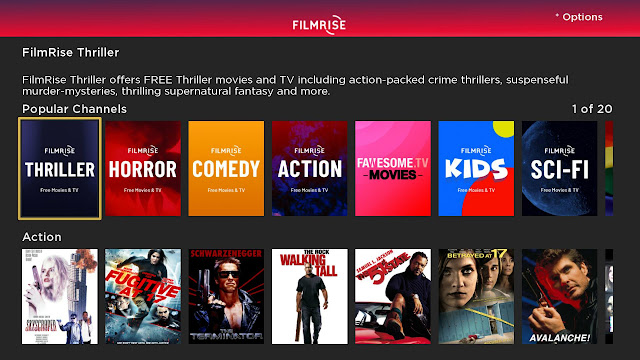 FilmRise unblocked movies sites