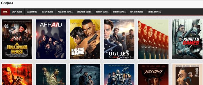 Goojara movie sites unblocked free