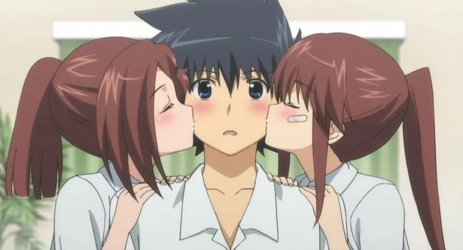 18+ anime on crunchyroll Kiss x Sis
