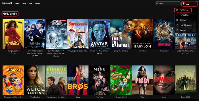 rakuten tv movie sites that are unblocked