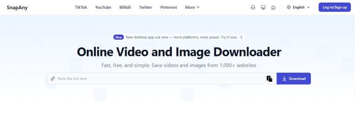 bilibili download video snapany