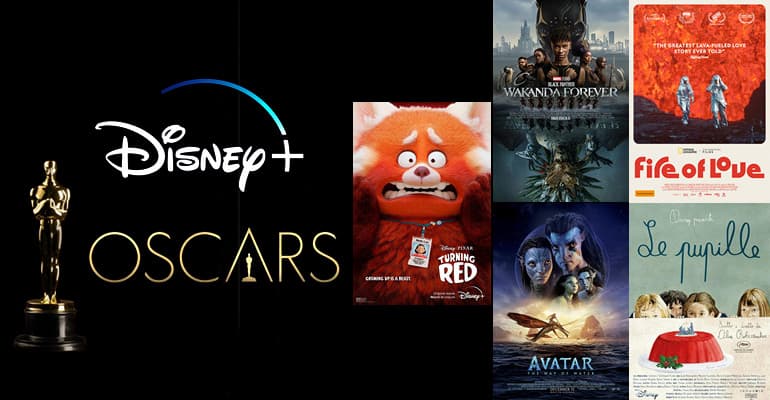 watch disney plus 2023 oscar winning movies and nominees