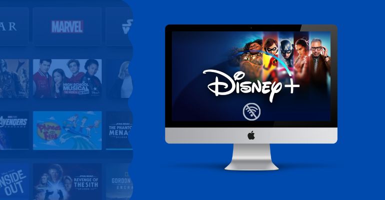 watch Disney Plus video offline on Mac