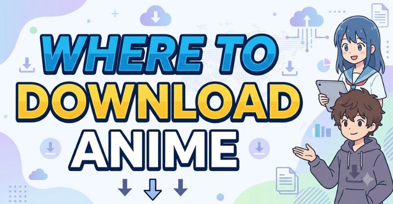 where to download anime