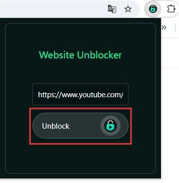youtube unblocked extension