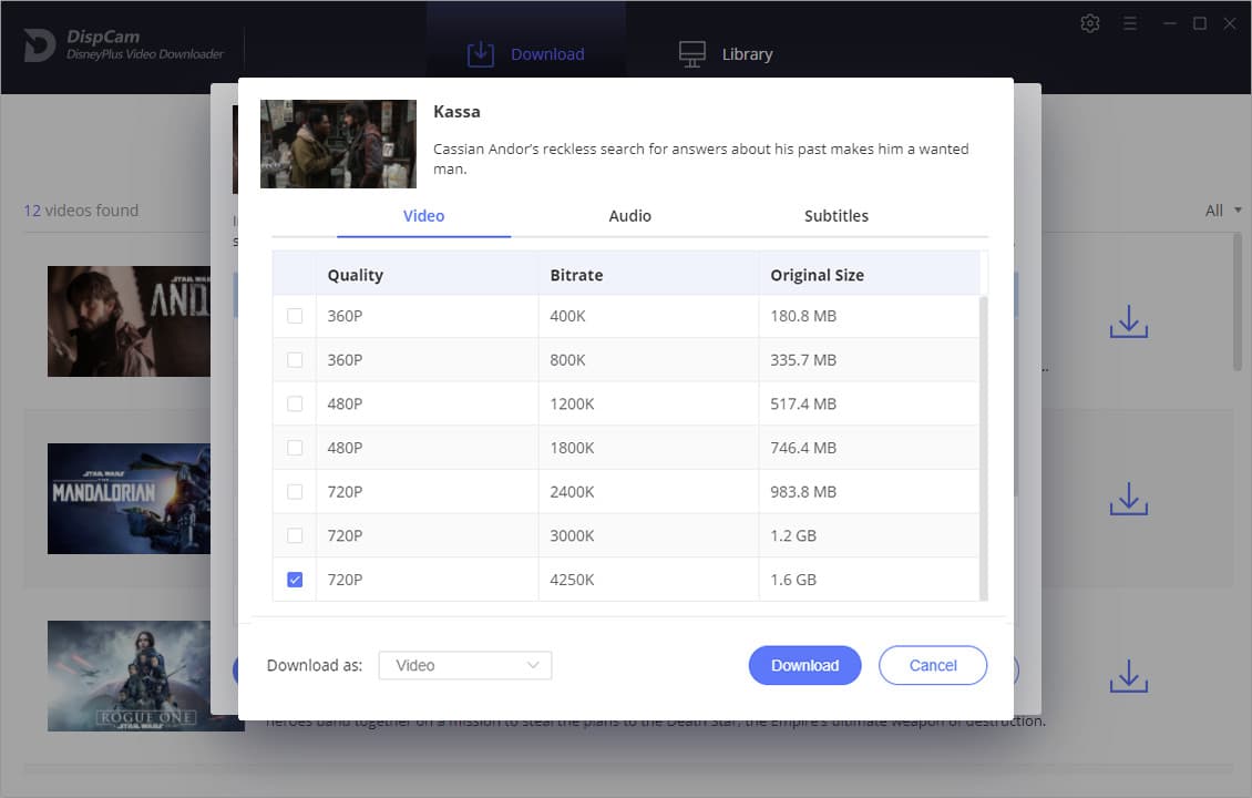 advanced download settings
