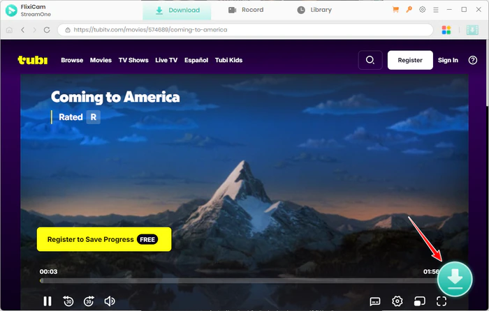 Tubi 동영상 다운로드