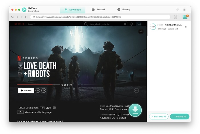 download netflix movies on mac